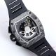 All Black Richard Mille Rm011-Fm Carbon Fiber Watch Black Rubber Band Best Replica (8)_th.jpg